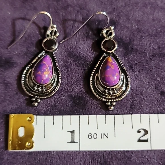 Hanger,dangling earrings - Picture 3 of 3